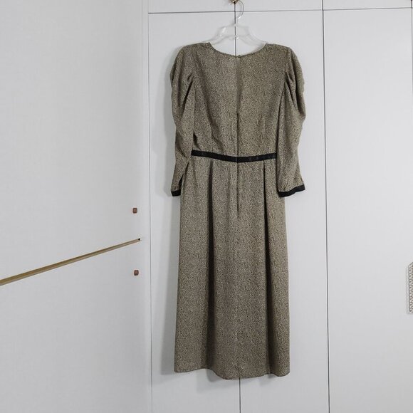 BCBCMAXAZRIA Wrap Dress Mini Camo Leopard Size 10 - Picture 4 of 7